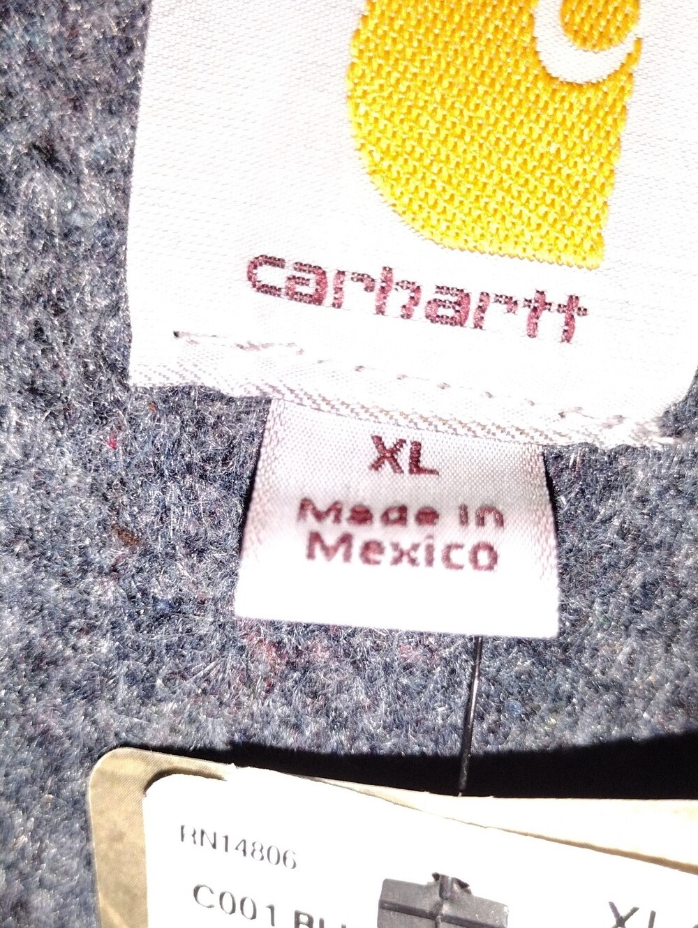 Vintage Carhartt Blanket Lined Chore Coat NWT XL - Picture 4 of 14